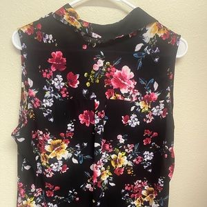 Express portofino sleeveless shirt